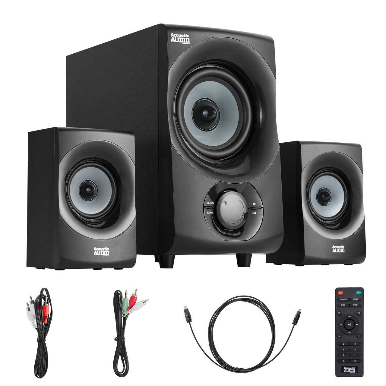 AA2172 Bluetooth 2.1 Speaker System with USB and SD Computer